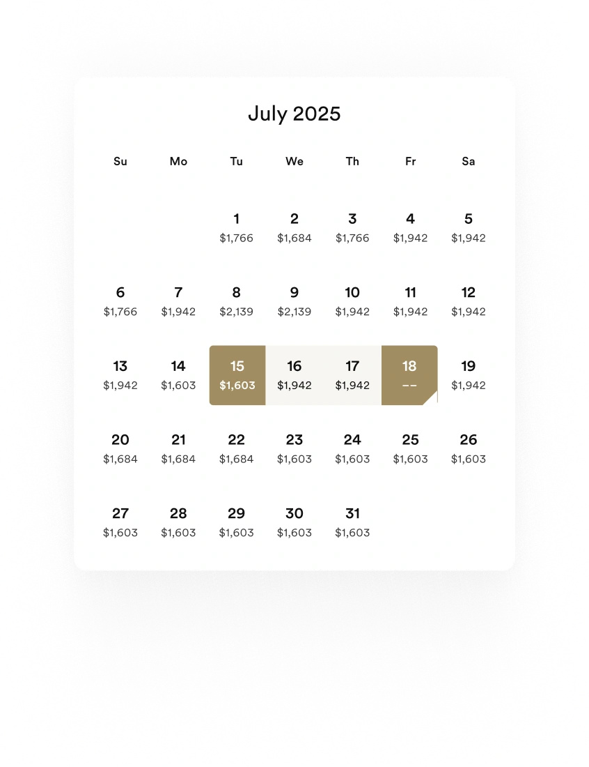 Selfbook interface