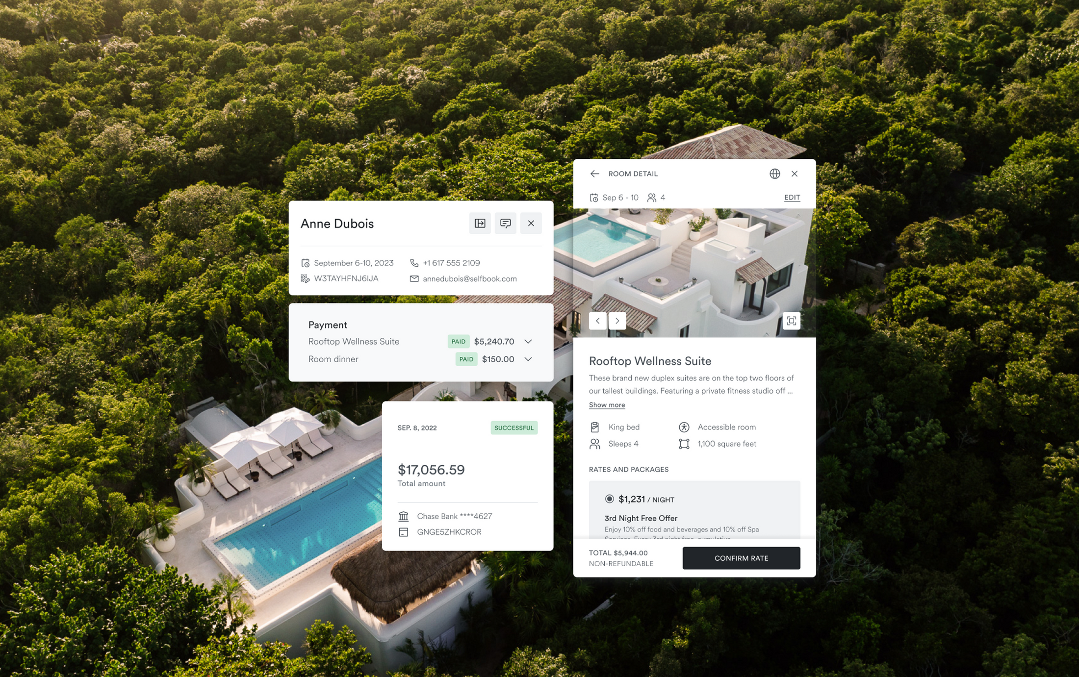 How Selfbook Automates Payments for Hotel Esencia 